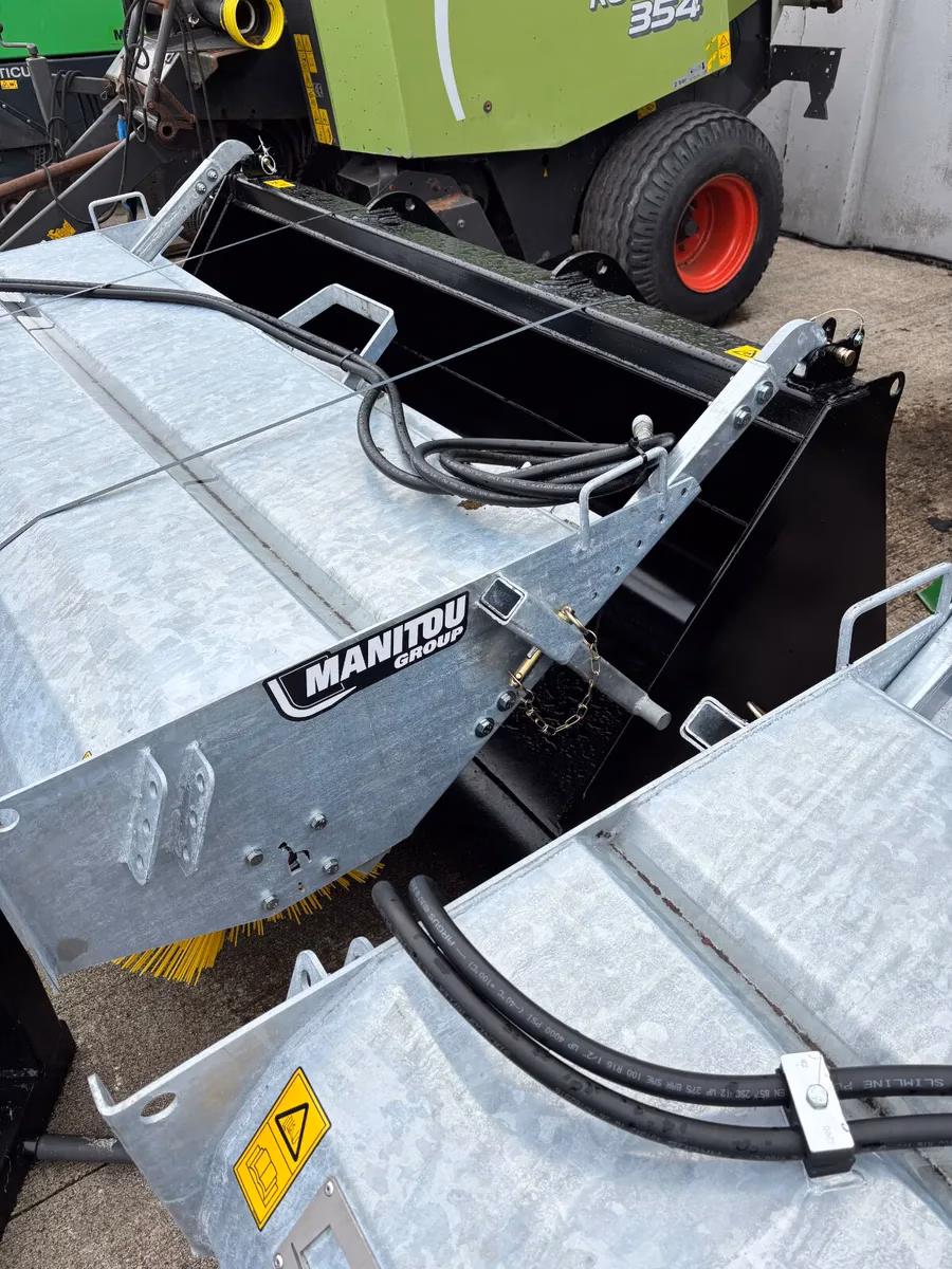 Manitou Bucket Sweeper with 2.2m Brush for Sale - Image 2
