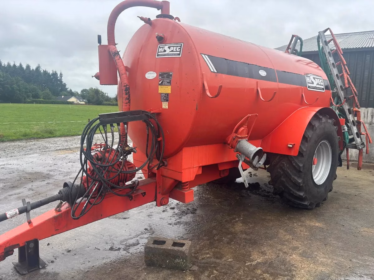 Used Hi-Spec 1800G Tank with 7.7m Dribble Bar - Image 4
